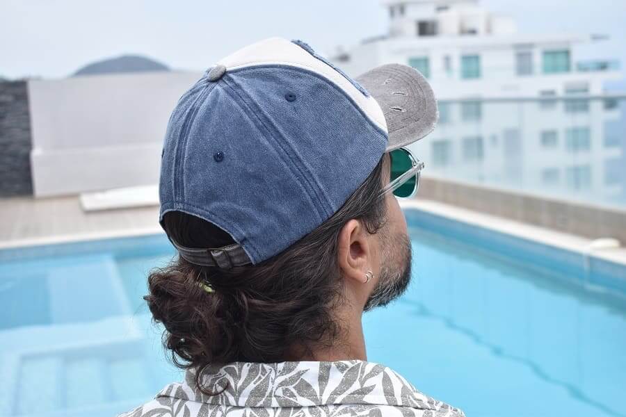 Gorras ajustables con hebilla
