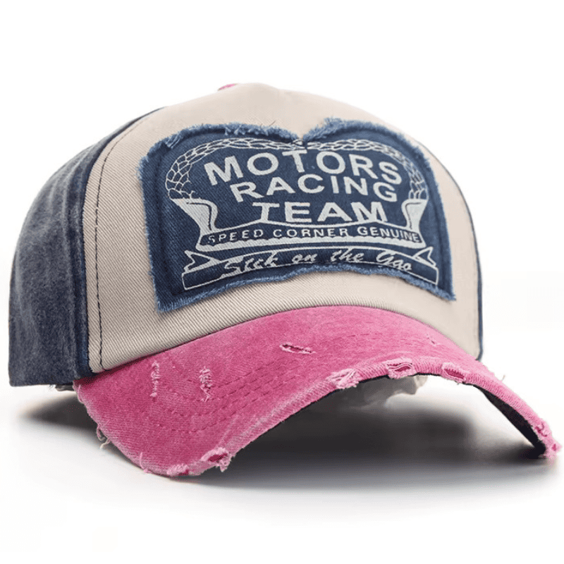 Gorra cachucha hombre ajustable violeta para la playa