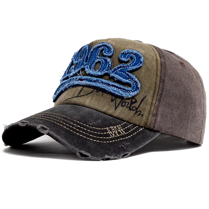 Gorra cachucha 1962 hombre ajustable café