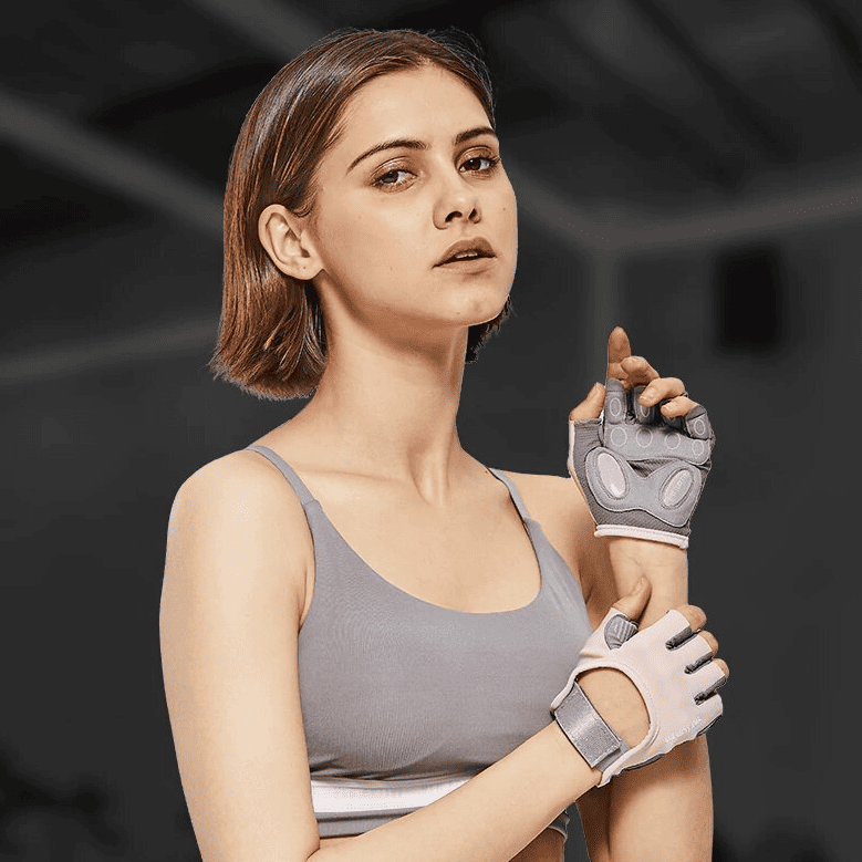 Guantes mujer gym anticallos