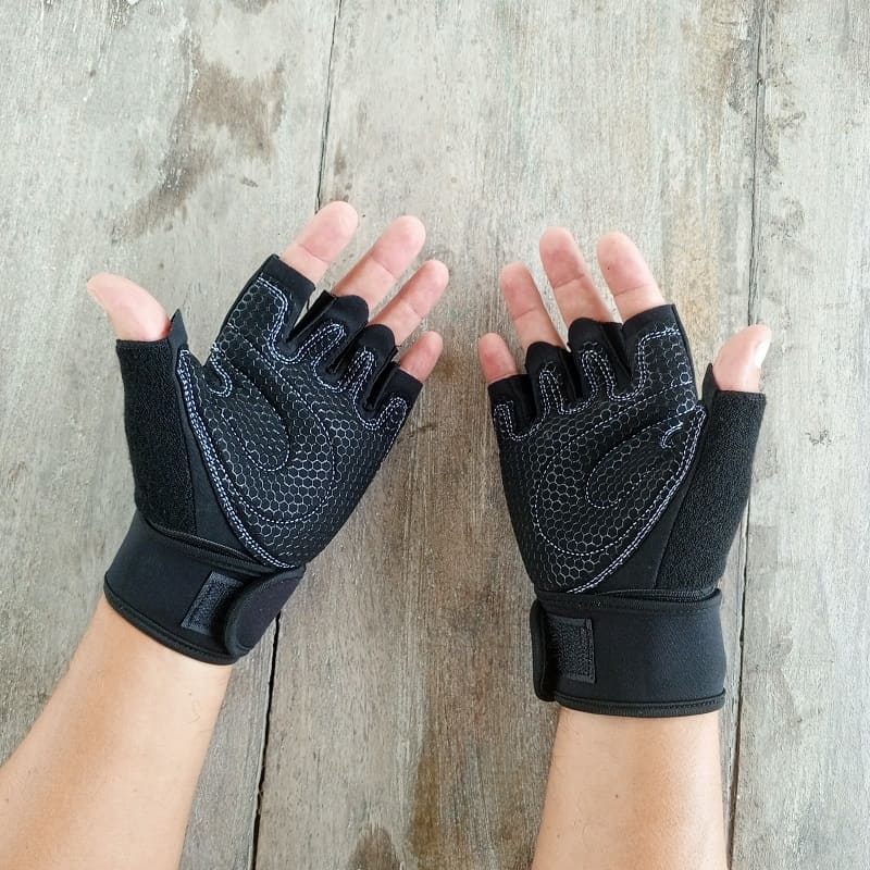 Guantes gym fitness para hombre