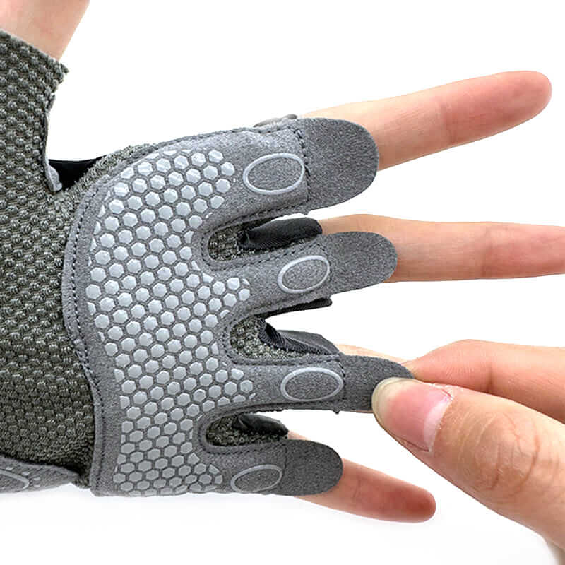 Guantes deportivos para pesas de mujer negros