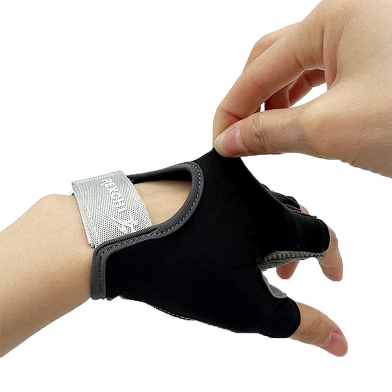 Guantes deportivos para bici de mujer negros