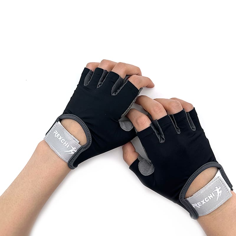Guantes deportivos para crossfit de mujer negros