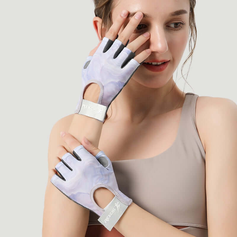 Guantes deportivos gym mujer crossfit pesas fitness