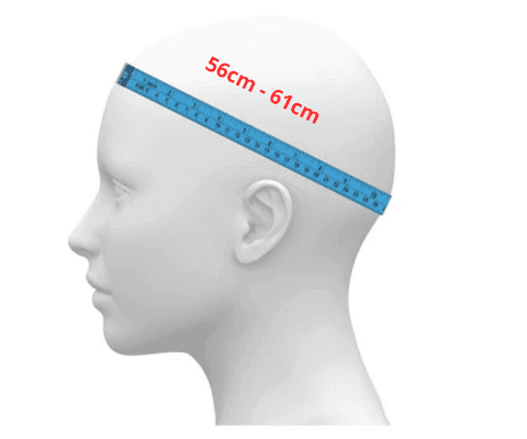 Medición del tamaño de cabeza entre 56cm y 61cm para Gorra Cachucha de hombre
