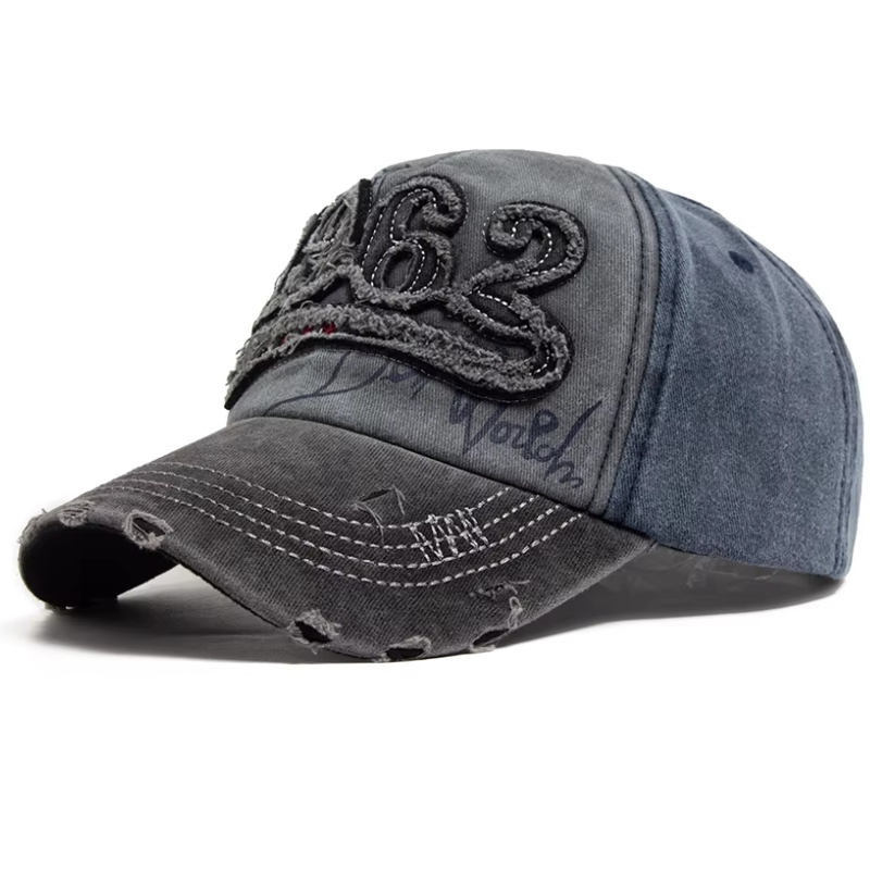 Gorra cachucha 1962 hombre ajustable gris