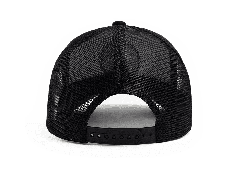 Gorra en malla negra para hombre en Colombia