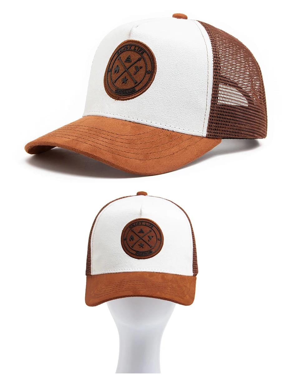 Gorra ajustable en malla, blanca para hombre en Colombia