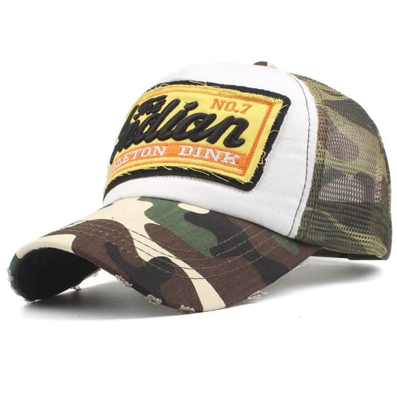 Gorra o cachucha en malla