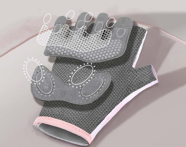 Guantes para gimnasio de mujer