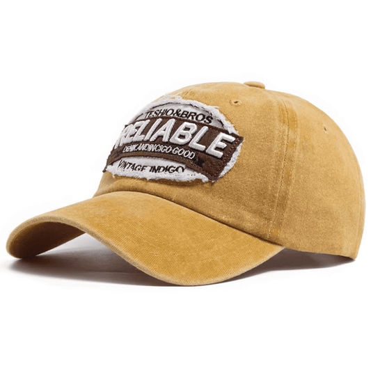 Gorra o cachucha de hombre ajustable Reliable amarillo en Colombia