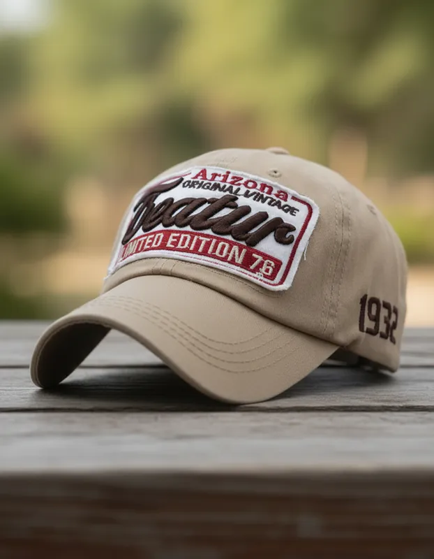 Gorra Cachucha Featur - Beige, vintage