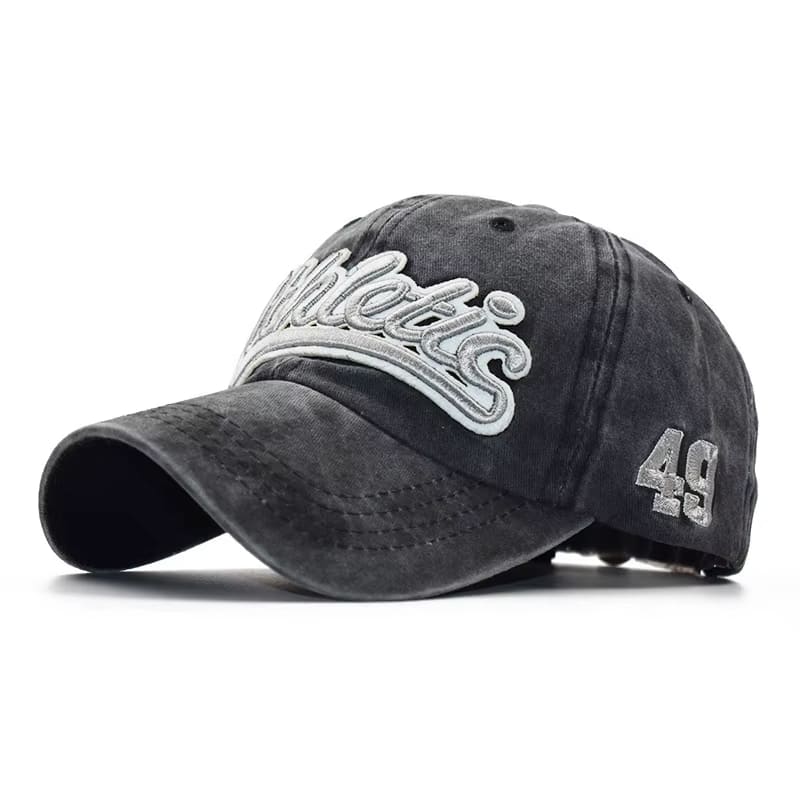 Gorra Cachucha Athletic - gris Oscuro para hombre ajustable