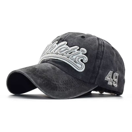 Gorra Cachucha Athletic - gris Oscuro para hombre ajustable