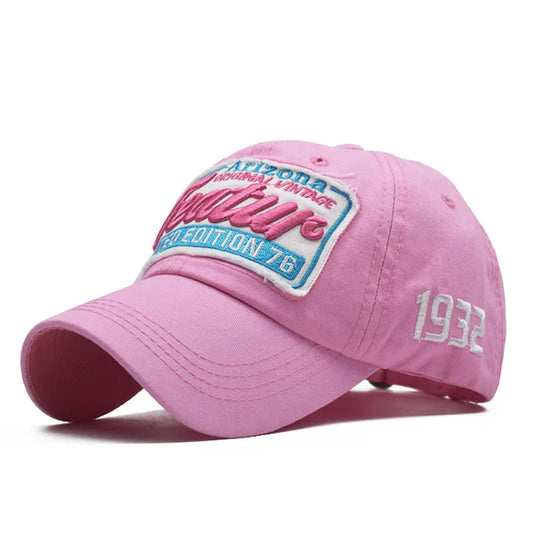 Gorra, cachucha para hombre, ajustable. Rosado