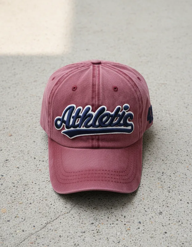 Gorra Cachucha Athletic - Vinotinto, beisbolera