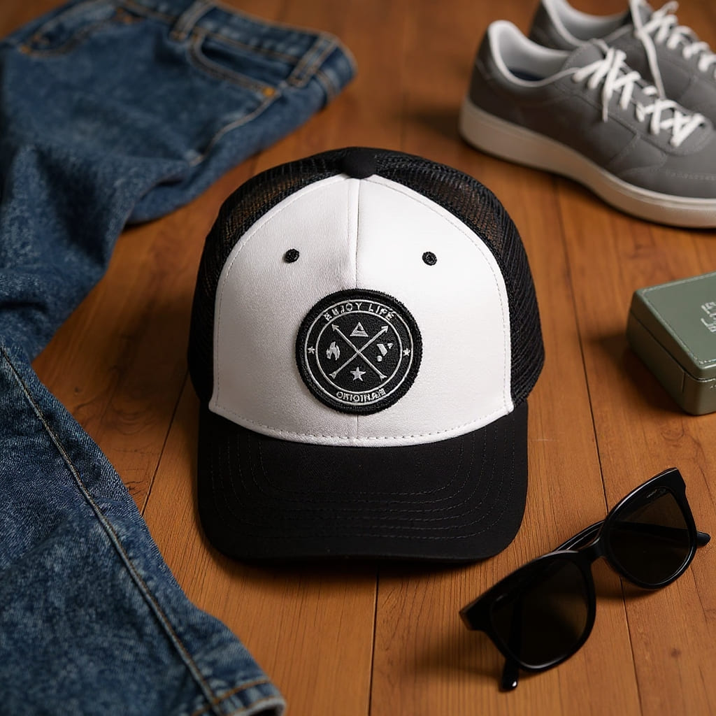 Gorra Cachucha Enjoy Life - Negro, vintage, buen look
