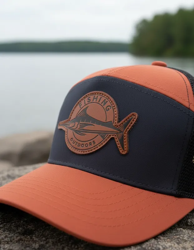 Gorra Cachucha Pesca Fishing- Naranja para amantes de la pesca aire libre