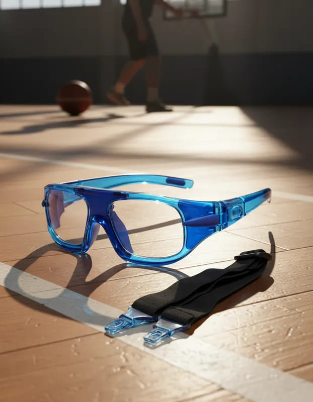 Gafas Protección Deportivas Para Lentes Formulados – Azul para basketball